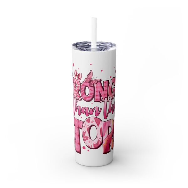 c-Skinny Tumbler with Straw, 20oz