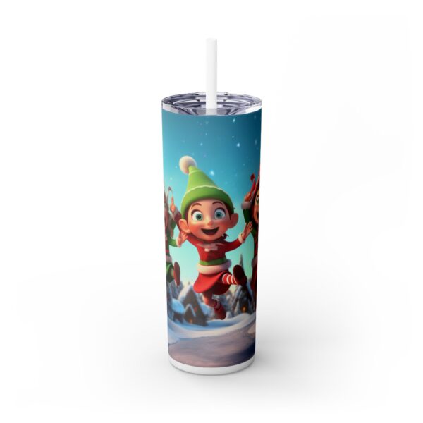 mc-Skinny Tumbler with Straw, 20oz