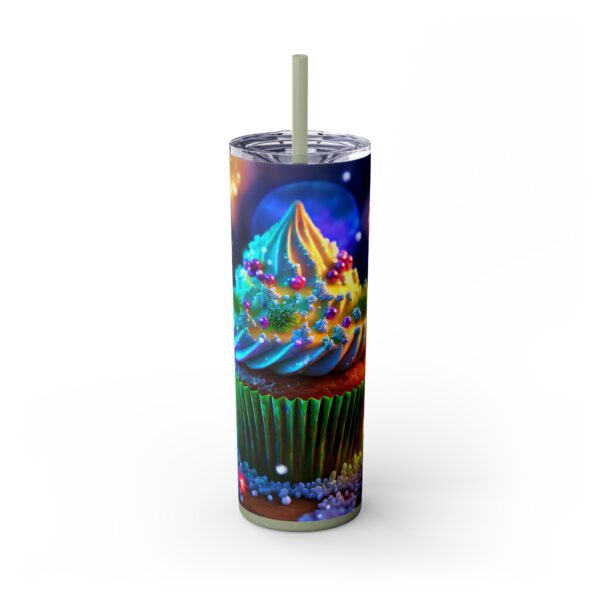 mc-Skinny Tumbler with Straw, 20oz