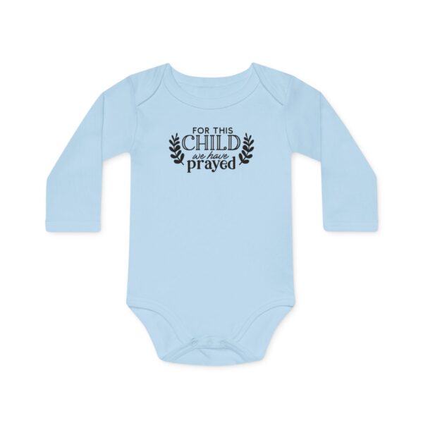 Baby Long-Sleeve Organic Bodysuit