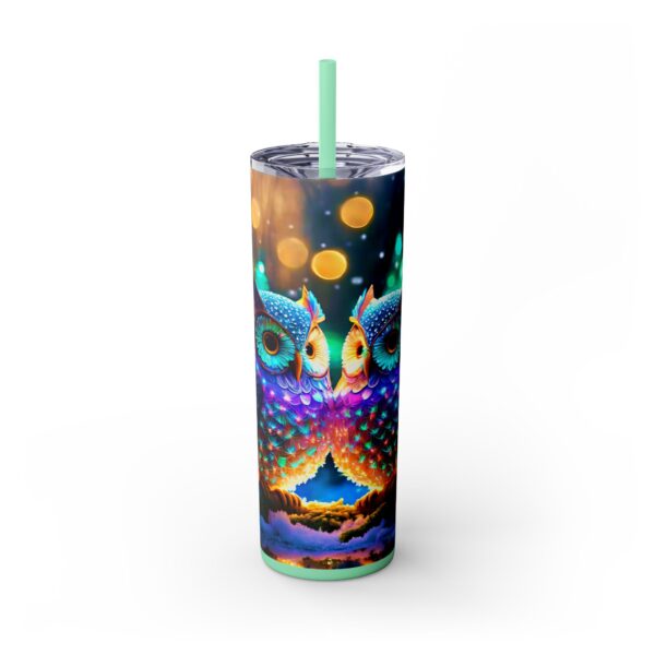 mc-Skinny Tumbler with Straw, 20oz