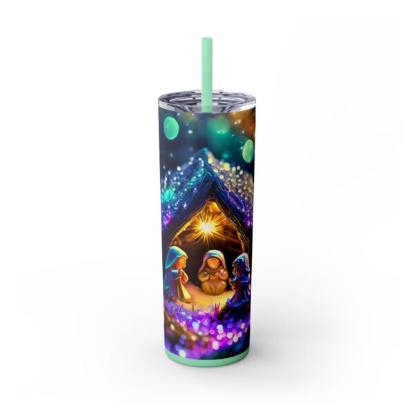 mc-Skinny Tumbler with Straw, 20oz