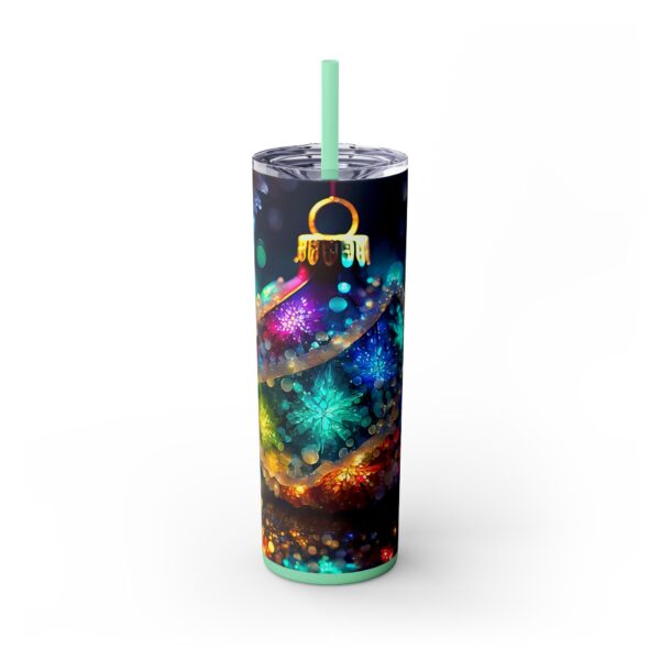 mc-Skinny Tumbler with Straw, 20oz