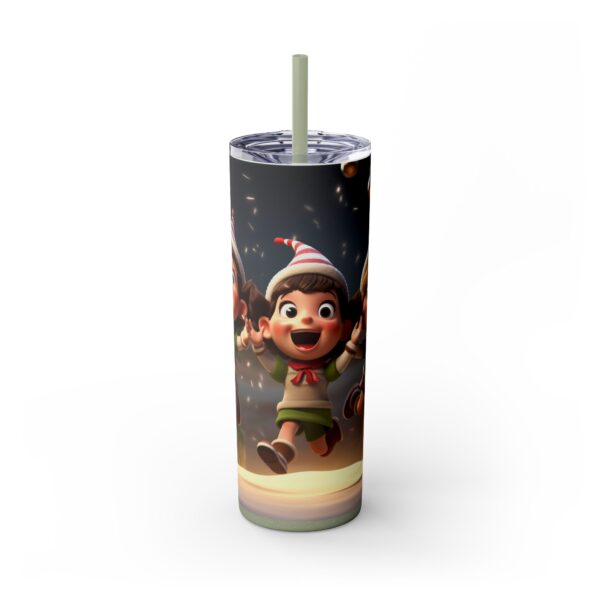 mc-Skinny Tumbler with Straw, 20oz