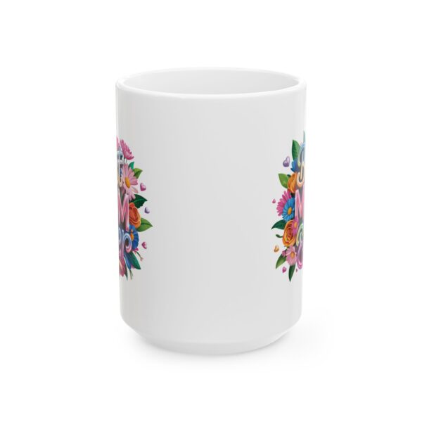 MD Colorful Floral Ceramic Mug - Perfect Gift for Mom - Image 7