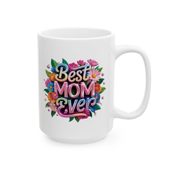 MD Colorful Floral Ceramic Mug - Perfect Gift for Mom - Image 2