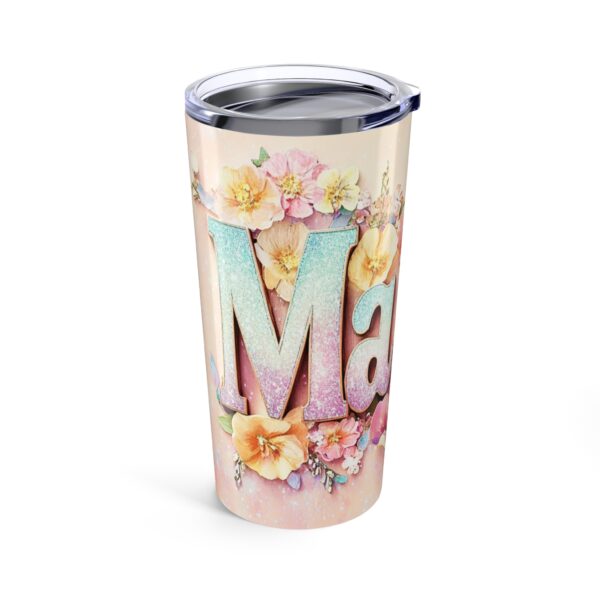 Floral Mom Tumbler 20oz - Perfect Gift for Mother’s Day & Special Occasions - Image 4