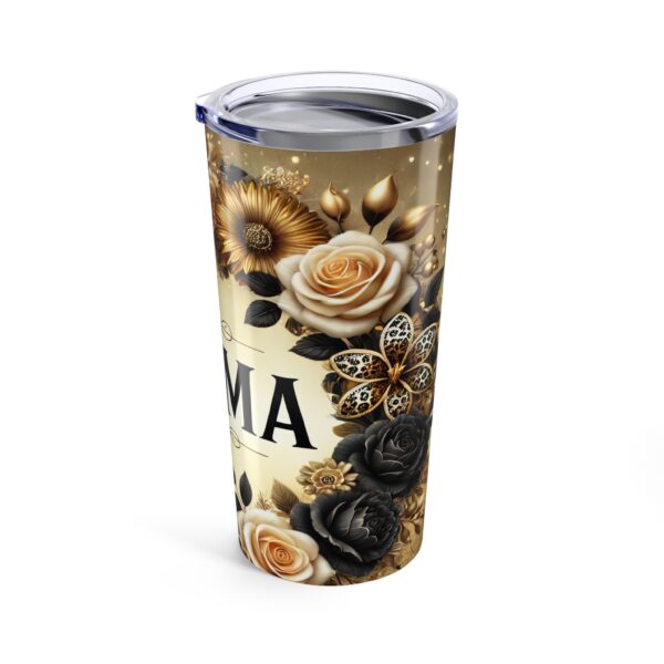 MD tumbler Chic Floral 20oz Tumbler - Perfect Gift for Moms & Celebrations - Image 4