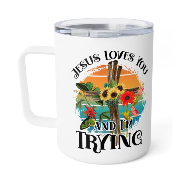 fb-Insulated Coffee Mug, 10oz