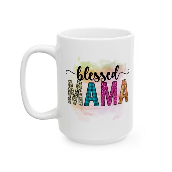 MD Blessed Mama Ceramic Mug - Perfect Gift for Mother\'s Day and Every Occasion - Image 3