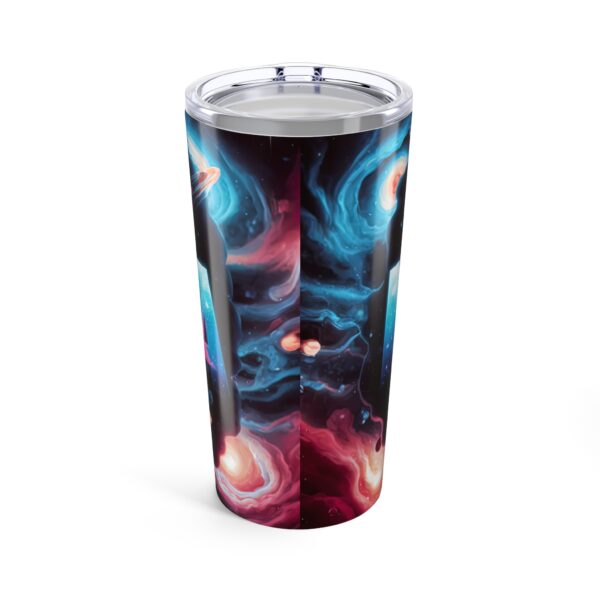 MD tumbler Galaxy-Themed 20oz Tumbler – I AM Bold & Colorful Travel Mug - Image 3
