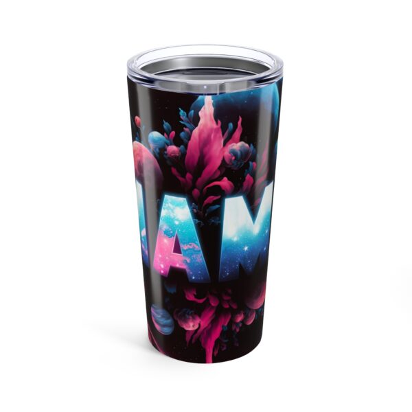 MD tumbler Galaxy-Themed 20oz Tumbler – I AM Bold & Colorful Travel Mug