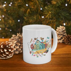 fd Festive Cheer Ceramic Coffee Mug - 11oz & 15oz | Perfect Gift for Celebrations