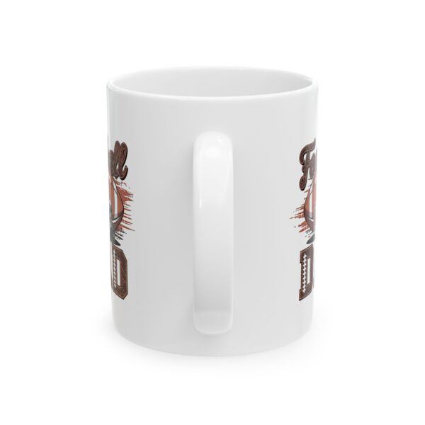 fd Vintage Football Ceramic Mug - Perfect Gift for Sports Lovers - Image 2