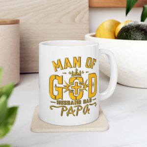 fd Husband of the Year Ceramic Mug - Funny Coffee Cup Gift for Men