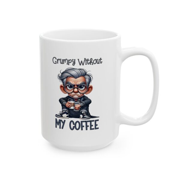 fd Funny Grumpy Cat Coffee Mug - 11oz & 15oz - Image 6