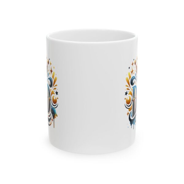 fd Artistic Ceramic Mug - Colorful Design for Coffee and Tea Lovers - Image 4