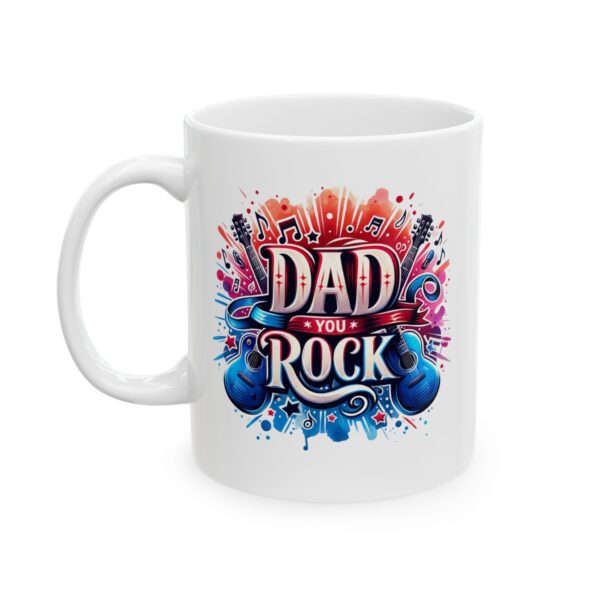 fd Colorful Guitar Splash Ceramic Mug - Perfect for Music Lovers - Image 7
