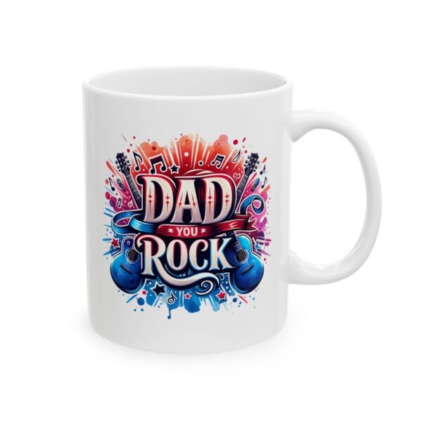 fd Colorful Guitar Splash Ceramic Mug - Perfect for Music Lovers - Image 6