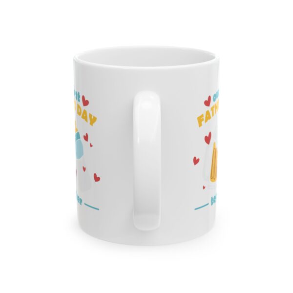 fd Happy Father\'s Day Ceramic Mug - 11oz & 15oz - Image 8