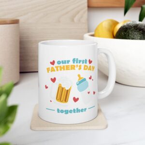 fd Happy Father\'s Day Ceramic Mug - 11oz & 15oz