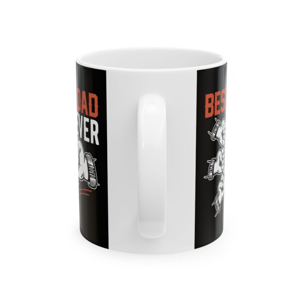 fd Best Dad Ever Ceramic Mug - Perfect Gift for Father’s Day, Birthdays & Everyday Use - Image 4