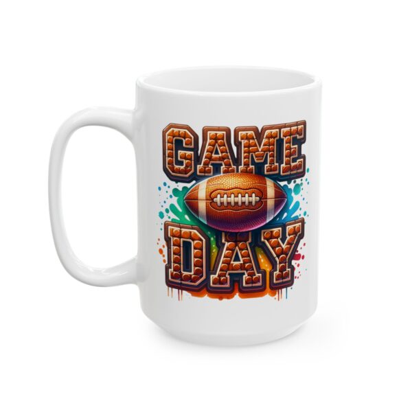 fd Game Day Ceramic Mug - 11oz & 15oz Coffee Cup for Sports Fans - Image 2