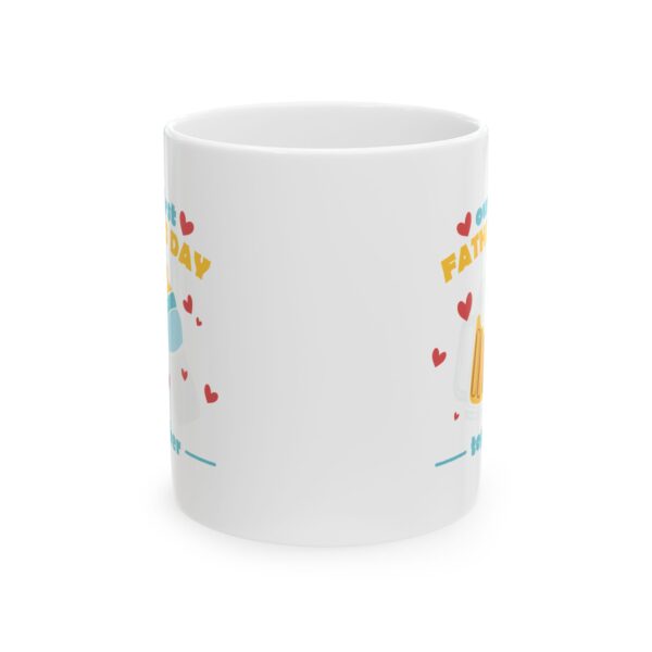 fd Happy Father\'s Day Ceramic Mug - 11oz & 15oz - Image 3