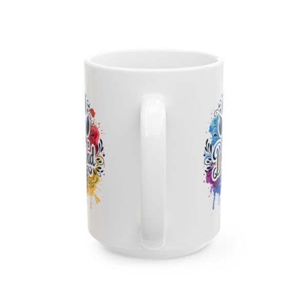 f d Colorful \"Best Dad\" Ceramic Mug - Perfect Gift for Father\'s Day, Birthdays, and Any Occasion - Image 9