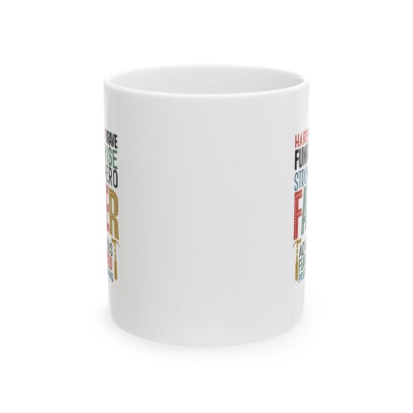 fd Hero Dad Ceramic Mug - Perfect Father\'s Day Gift - Image 2