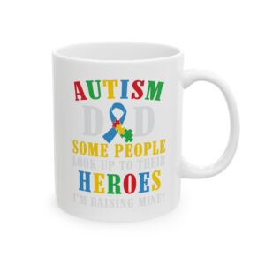 fd Autism Awareness Ceramic Mug - Colorful Quotes (11oz, 15oz)