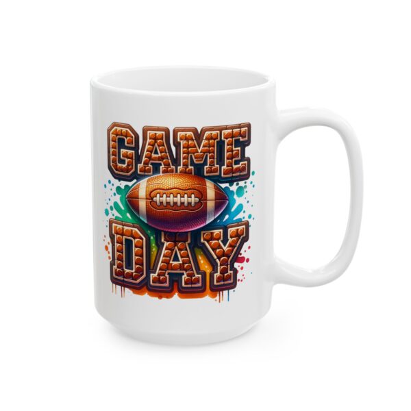 fd Game Day Ceramic Mug - 11oz & 15oz Coffee Cup for Sports Fans - Image 3