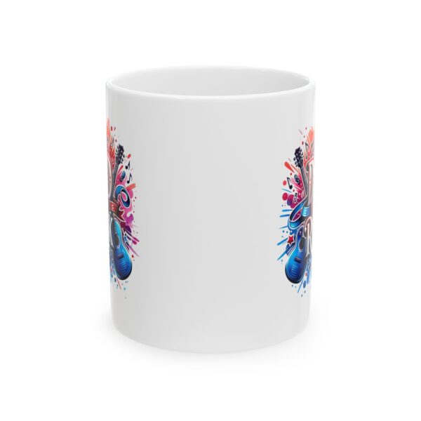 fd Colorful Guitar Splash Ceramic Mug - Perfect for Music Lovers - Image 9